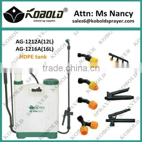 (AG-1220A) KOBOLD chemical sprayer manual pump knapsack sprayer