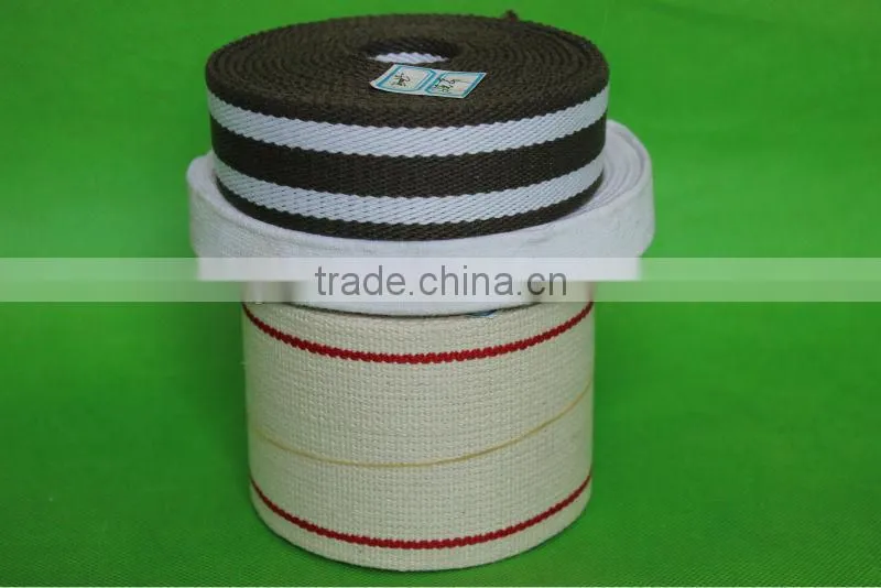 colored cotton braided webbing