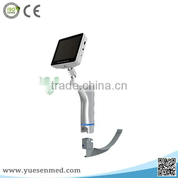 YSENT-HJ35D Cheap Stainless Steel Medical Surgical Portable Vision Laryngoscope Price