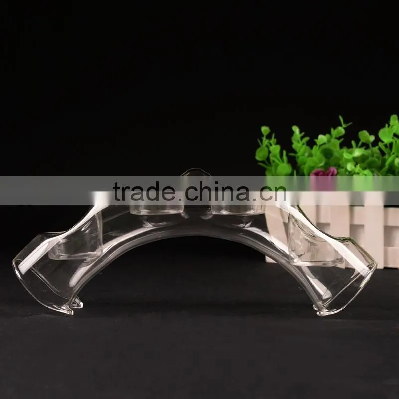 bridge shape crystal Candle Holder For Home Decorations,elegant candle holders