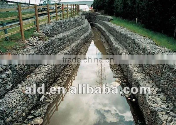 Stone mesh Gabion Box Manufacturer Anlida Joint Venture