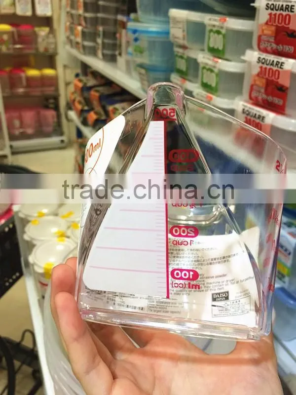500ML Plastic Transparent Measuring Cup