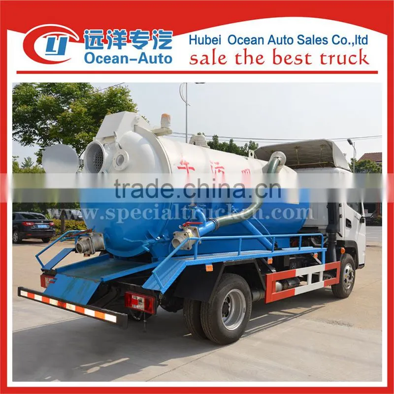 Karry 3cbm vacuum sewage suction tank truck for sale
