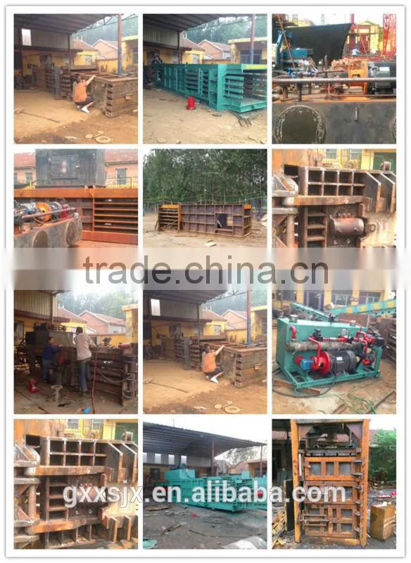 Y81-1600B hydraulic scrap iron copper aluminum steel baling machine