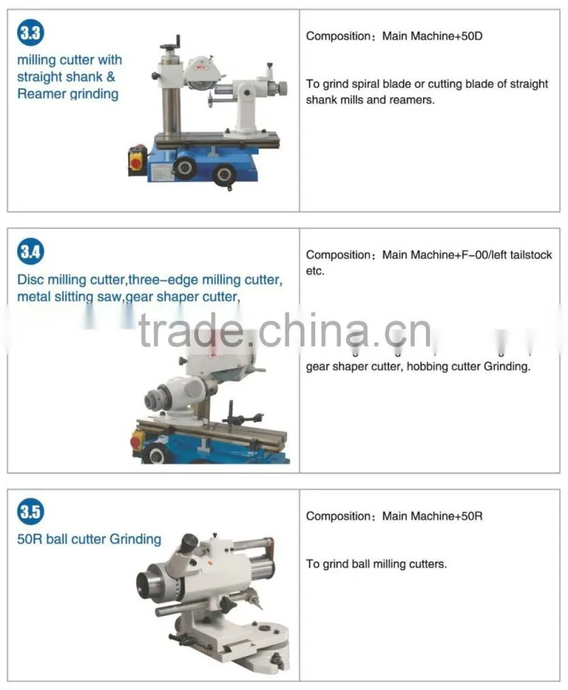 Universal tool grinding machine GJW125