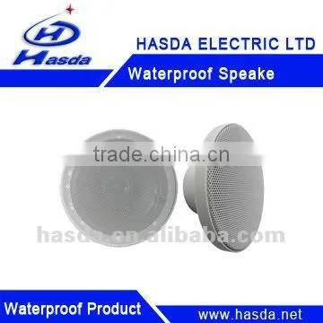 Pair 6" inch White Waterproof Marine Outdoor Speakers