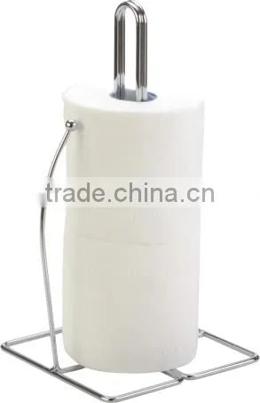 2016 Bathroom Accessories Metal Wire Freestanding Toilet Roll Holder