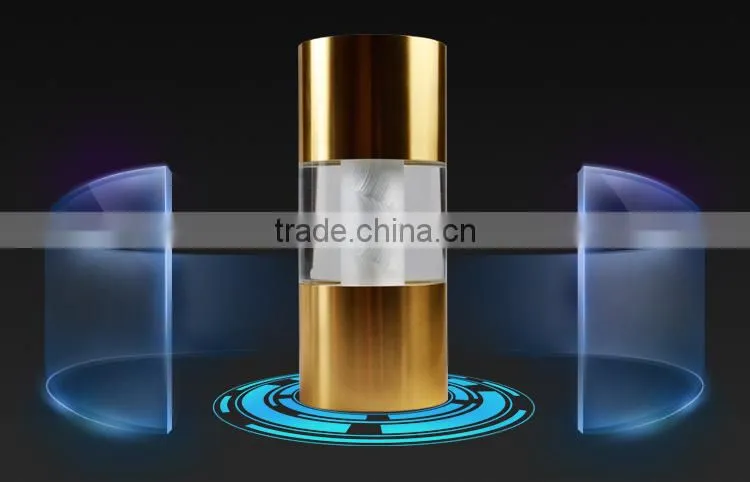 New Arrival Creative Bluetooth Loudspeaker box with Led Light, Crystal Columniform Plug In-card Voice Box