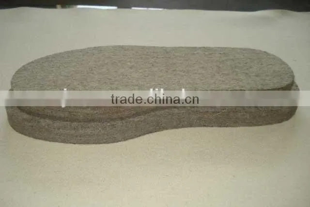 Hot!Comfortable felt shoe insole