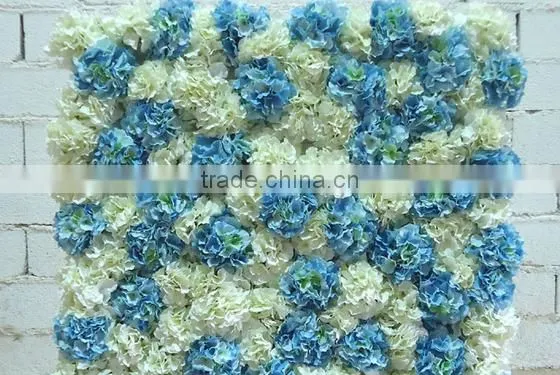 SJ11301106 Factory outlet flower backdrop/flower wall mat/hydrangea flower mat hedge