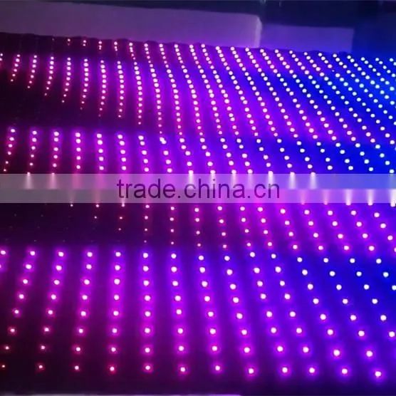 new inventions PC control DMX wholesale led lighted fabric curtains for bar/club/ stage decoration