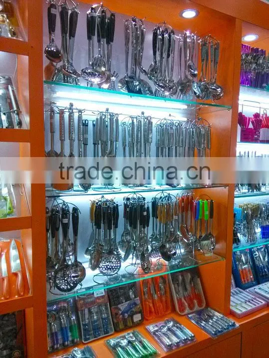 Stainless steel basting slotted turner cooking tool