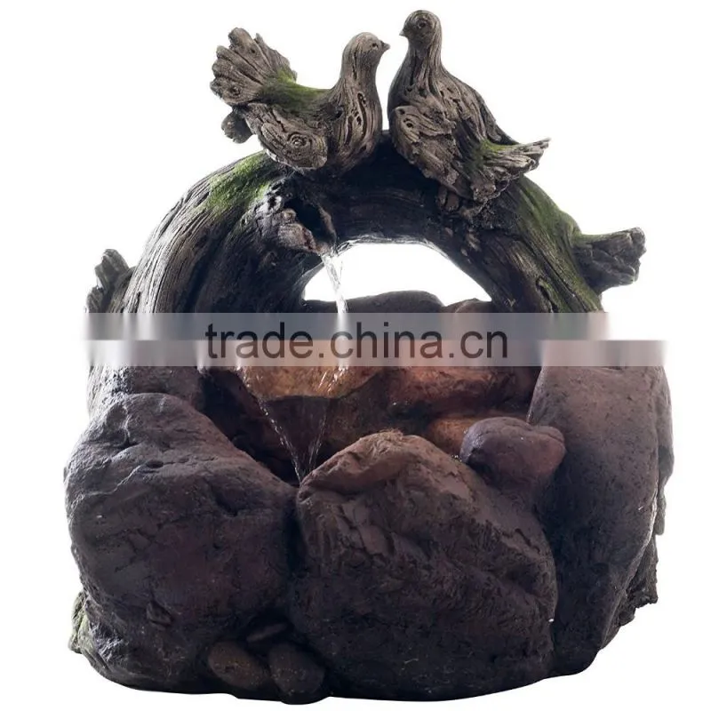 Pure Garden LED Lighted Fountain with Pump
