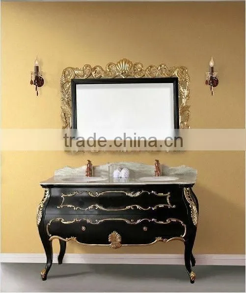 Bisini Used Bathroom Vanity Cabinets,Solid Wood Bathroom cabinet;Bathroom Furniture Cabinet;(BF08-4049)
