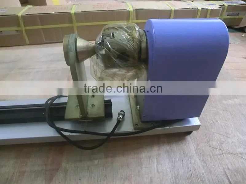 CNC Router Rotary Axis 3-jaw Chuck Rotary Attachment Laser Rotary Axis Co2 Laser Engraving Machine 80mm Accessory 550mm Track