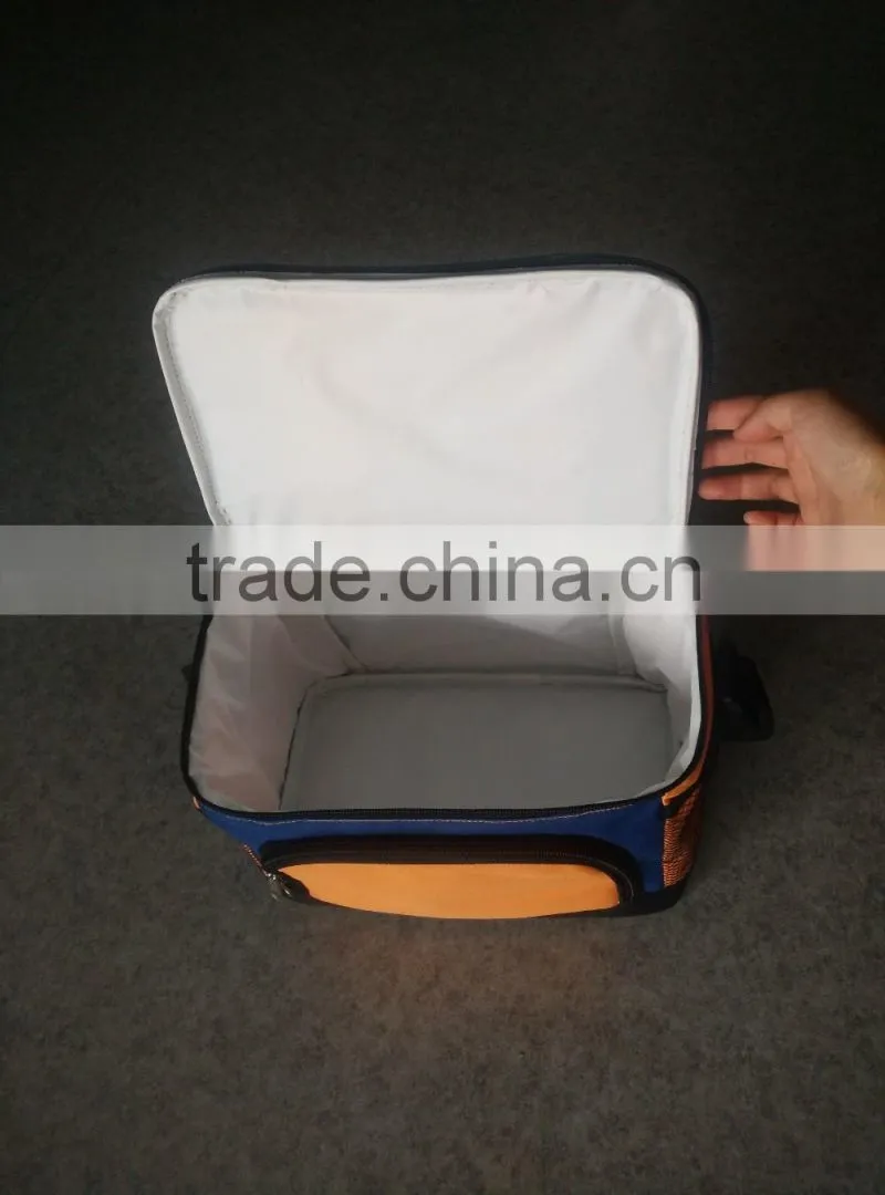 Insulated lunch cooler bag zero degrees inner aluminum cooler bag thermal bag