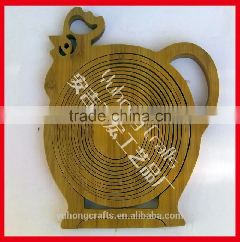 animal design bamboo foldable basket