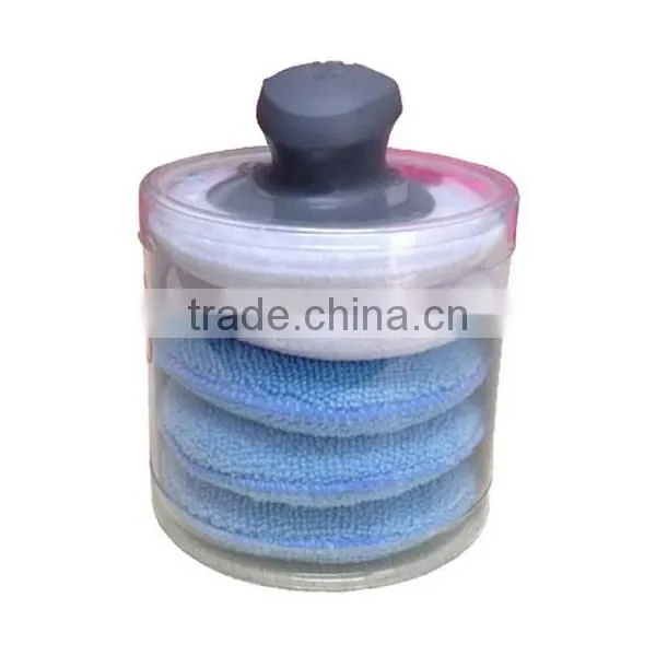 2017 microfiber wax applicator pad,wax applicator