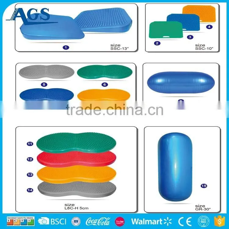 Red Green Blue Orange custom exercise massage cushion