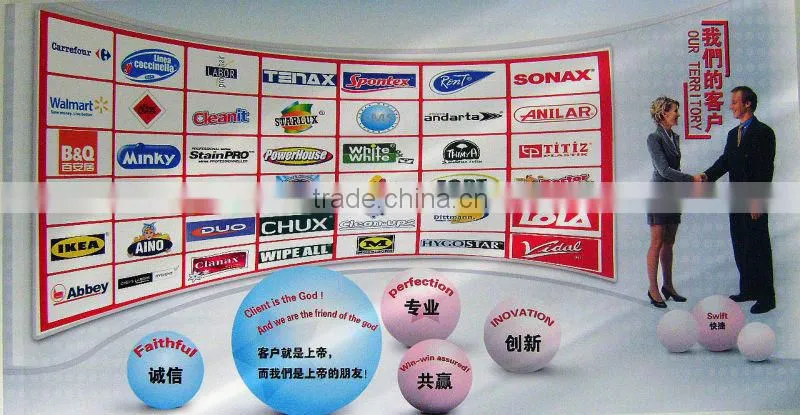 hot sale cleaning wipe/disposable restaurant washable dish cloths