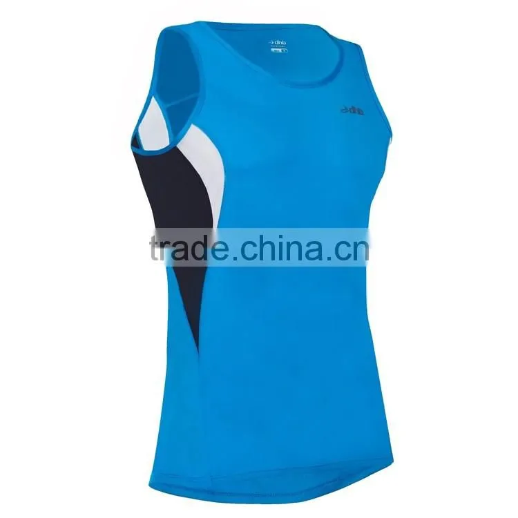 Kroad Custom mens singlets gym, comfortable and wicking mositure running tanks