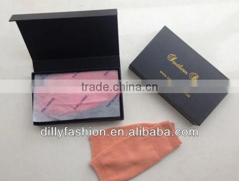 knitted women's cashmere gloves/short fingerless gloves