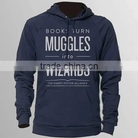 95 cotton 5spandex printing custom design hoodie with long sleeve