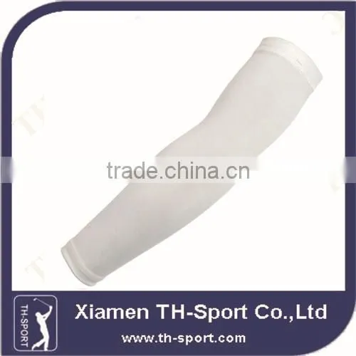 white oem logo hot selling cycling arm warmer