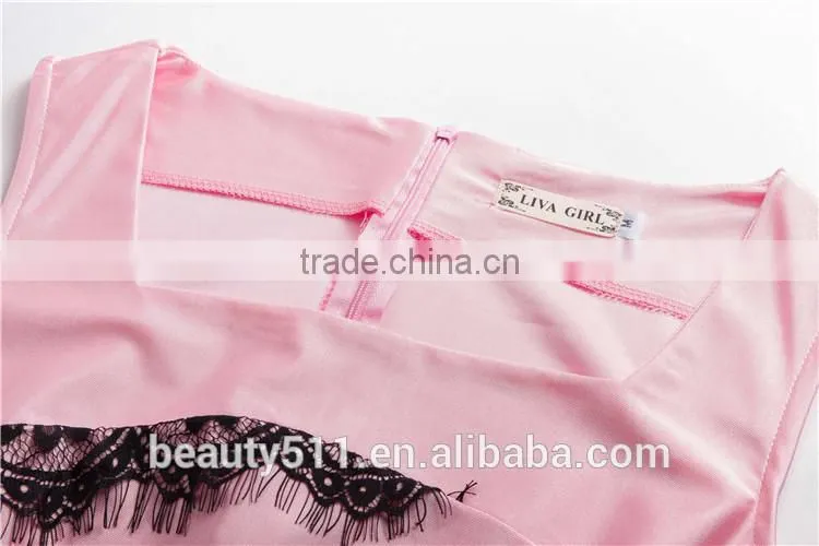 2017 summer new design lady sleeveless South America dress SD23
