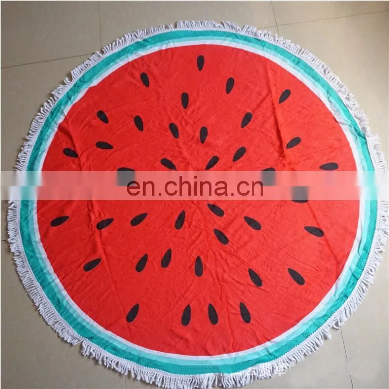 Fashion Sexy Beach Dress Round Custom Beach Towel