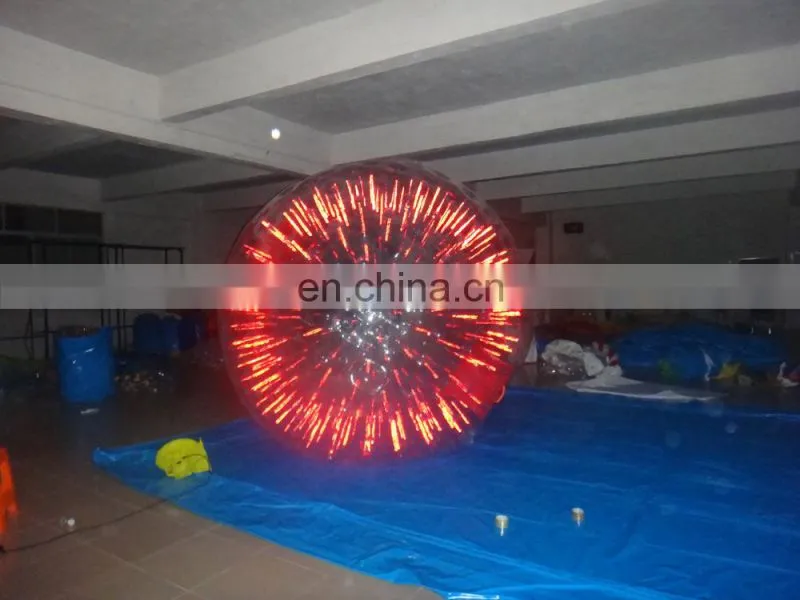 cheap Inflatable shiny lights zorb balls for sale