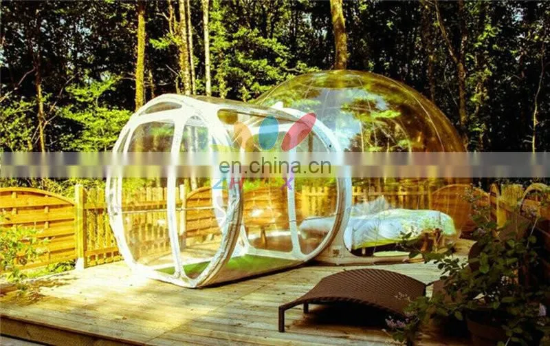 Outdoor Inflatable Tent Clear Inflatable Camp Tent For Family