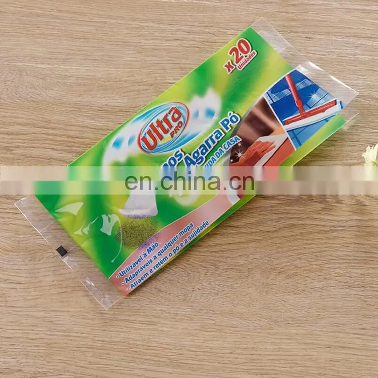 Hot Selling Professional rag packing bag/opp household cleaning packaging bag