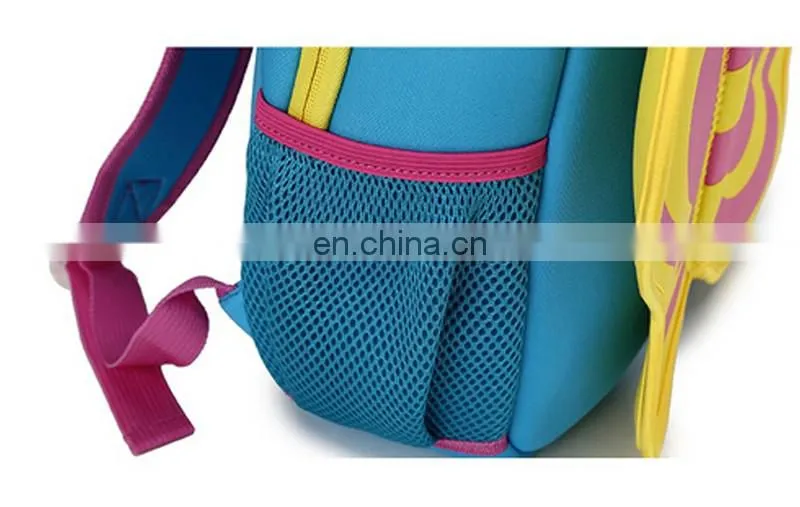 hot sell 3D printing promotional cartoon school bag for chirdren