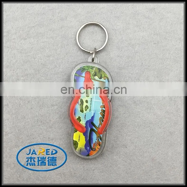 High quality promotional blank acrylic keychain custom keychain