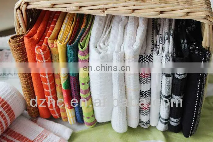 embroidery tea cloth/kitchen towel in kitchen