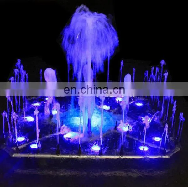 Digital water graphic waterfall water show digital water curtain fountain