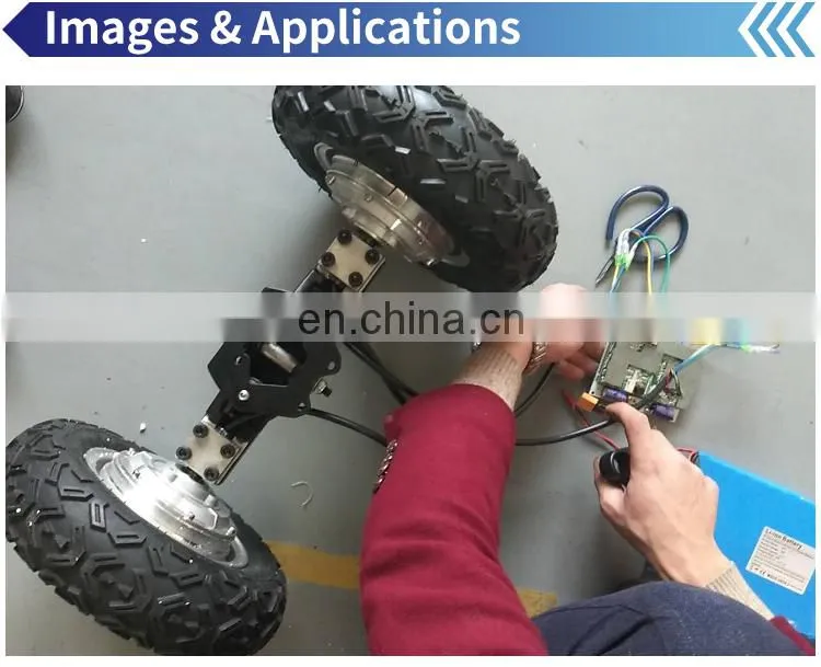 10 Inch With Tyre Brushless Scooter Hub Motor