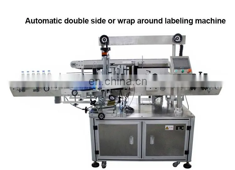 Automatic Beer Bottles Filling Capping And Labeling Machine / Sides Labeling Machine