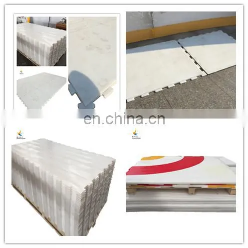 Synthetic ice rink board for outdoor and indoor / ice rink sport barrier