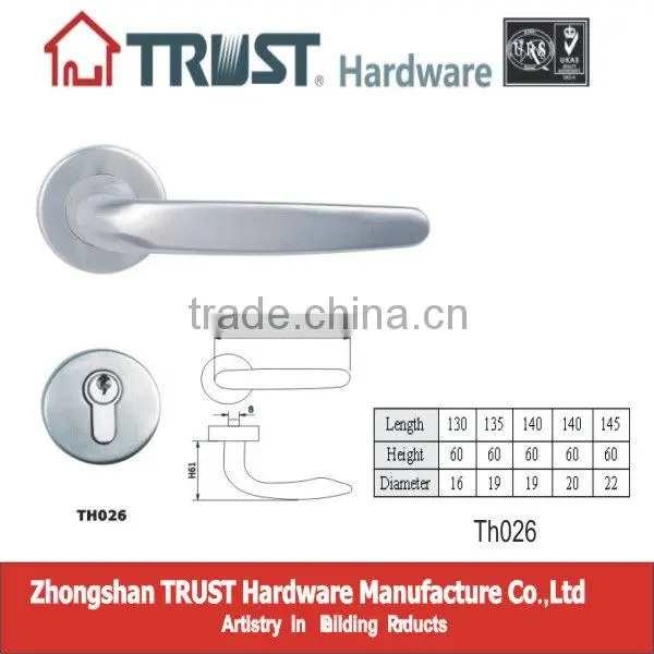 TH026:Trust chinese Stainless Steel door Handle
