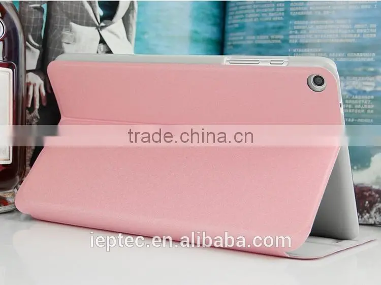 MOFi Case Flip Leather Cover for Huawei MediaPad T1-701U, TPU Holder Smart Cover for Huawei Mediapad