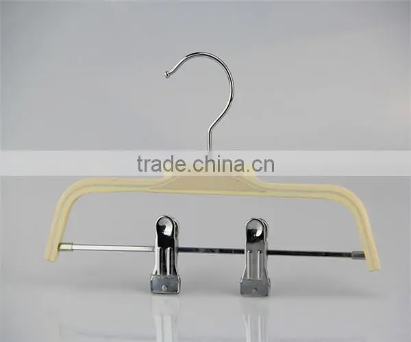LX259 wholeslae laminated hanger kid's hanger pants hanger
