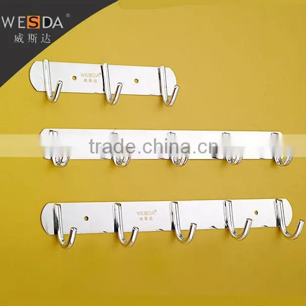 Wesda Stainless Steel Coat Hooks Wall Mounted D025