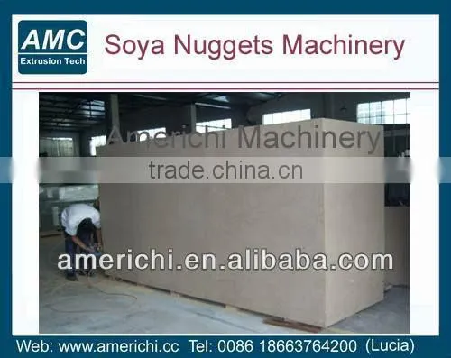 Texturized soya nuggets/chunks/mince meat machines