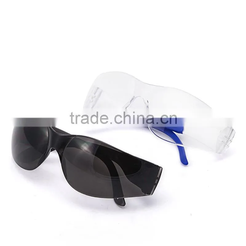 Anti slip temple tips single pc lens eye protective oem industry safety eyewear