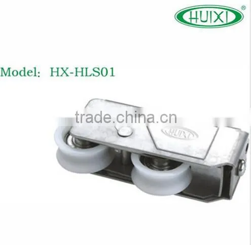 HLS01 cheap good rubber wheel sliding pulley