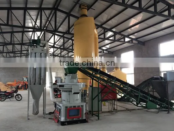 Eucalyptus Biomass Pellet Production Line Wood Pellet Making Equipment 2-3ton/h