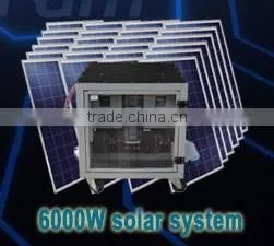 Off-grid 4000W solar panel system for home