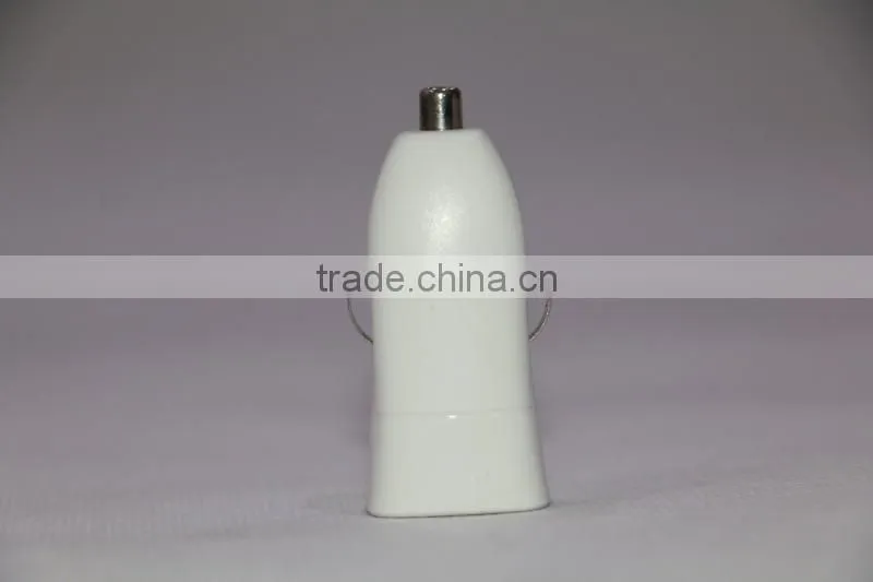 Pocket size mini USB car charger with single USB 2.0 output best for travel and business trip